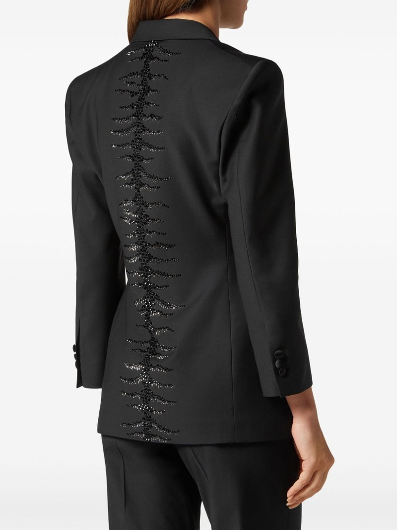 crystal-embellished blazer 4