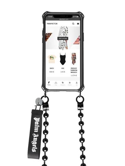 Palm Angels chain-strap iPhone 11 case outlook