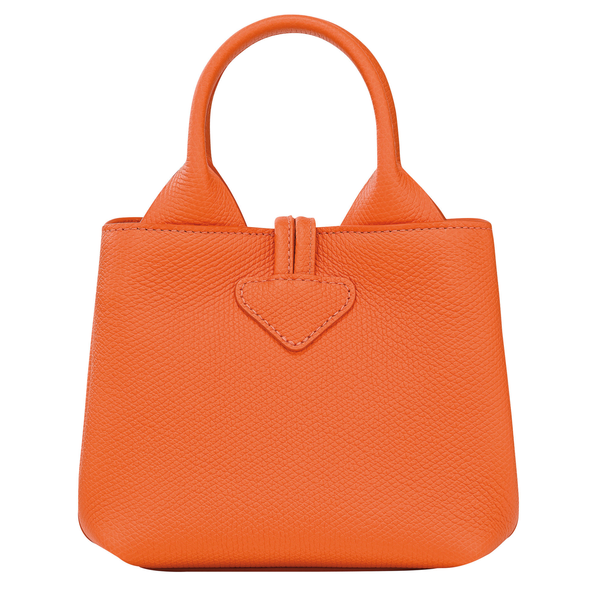 Le Roseau XS Handbag Orange - Leather - 4