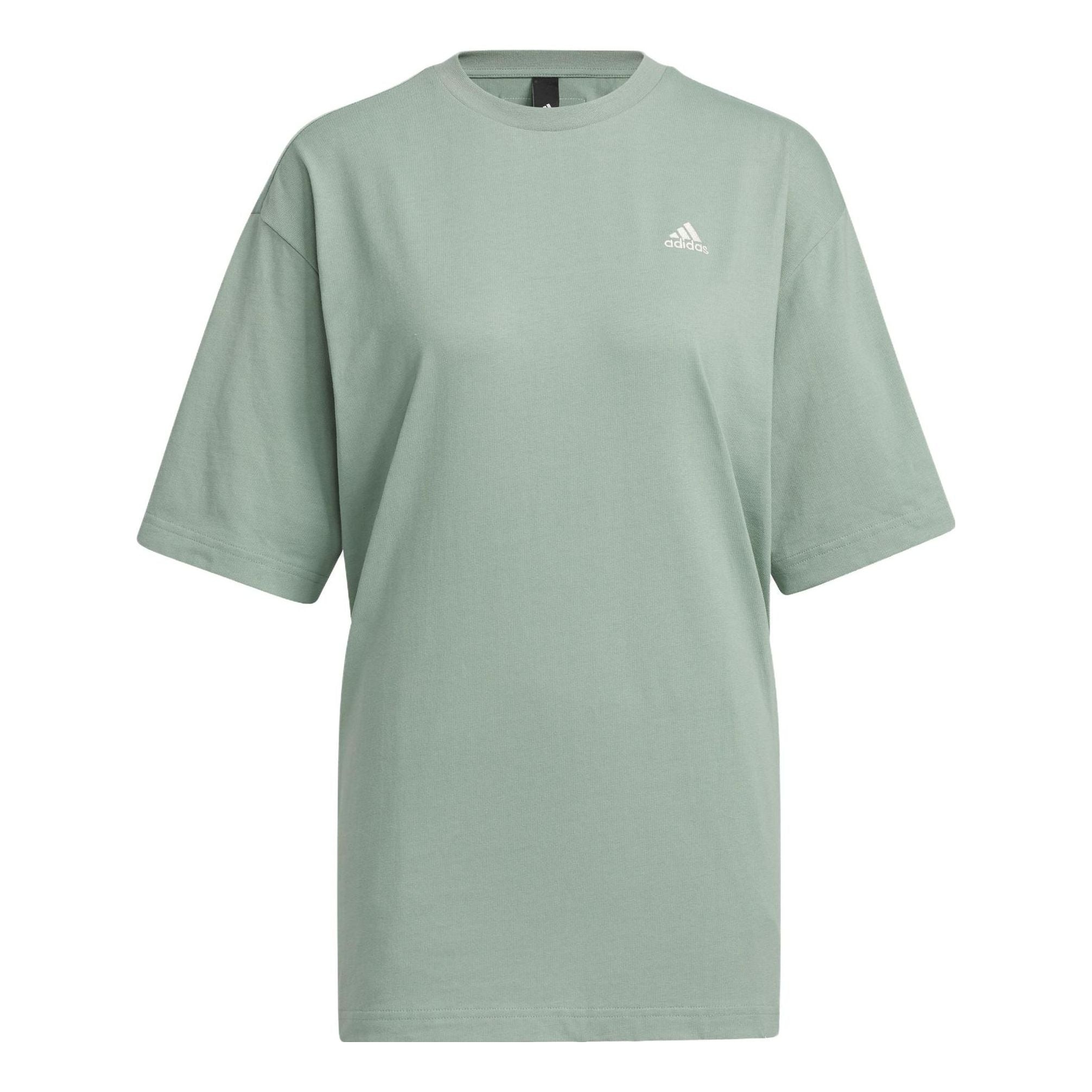 (WMNS) adidas Sportswear Three Stripes T-Shorts 'Green' IS7405 - 1