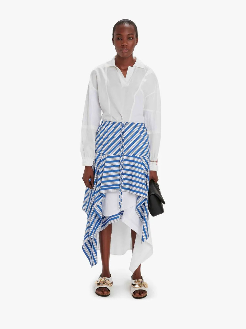 JW Anderson LAYERED ASYMMETRIC MIDI SKIRT outlook