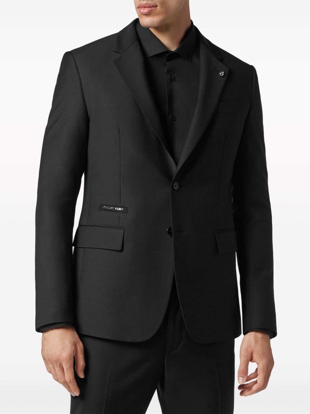 single-breasted blazer - 6