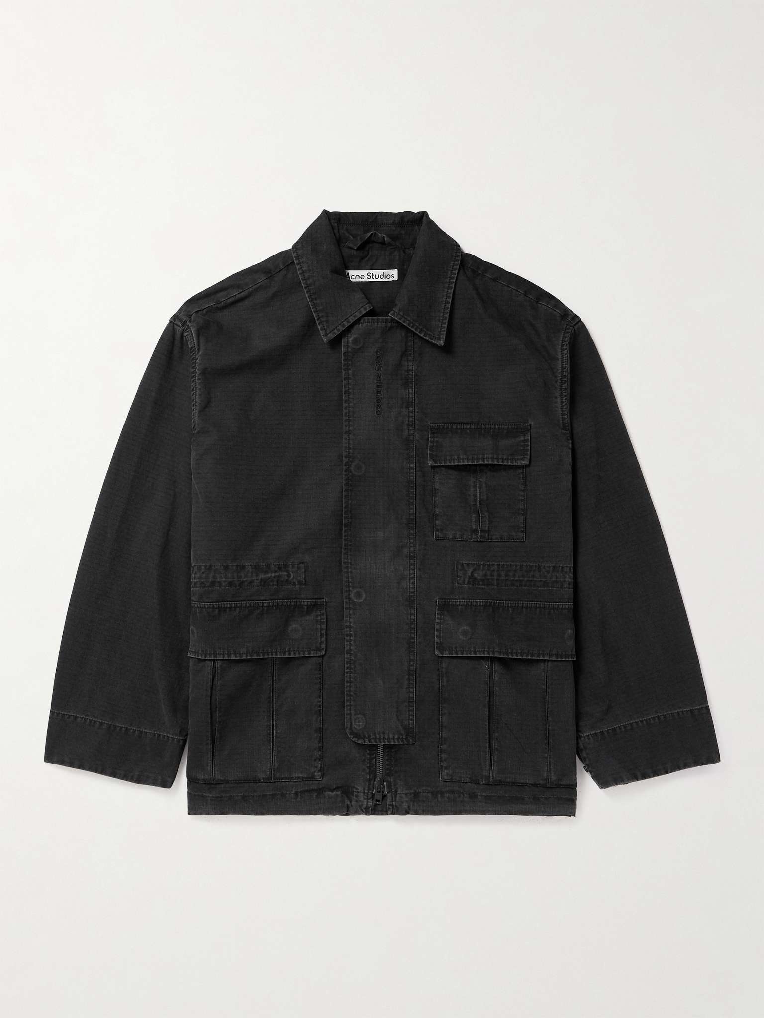 Acne Studios Ostera Oversized Garment-Dyed Cotton-Ripstop Chore