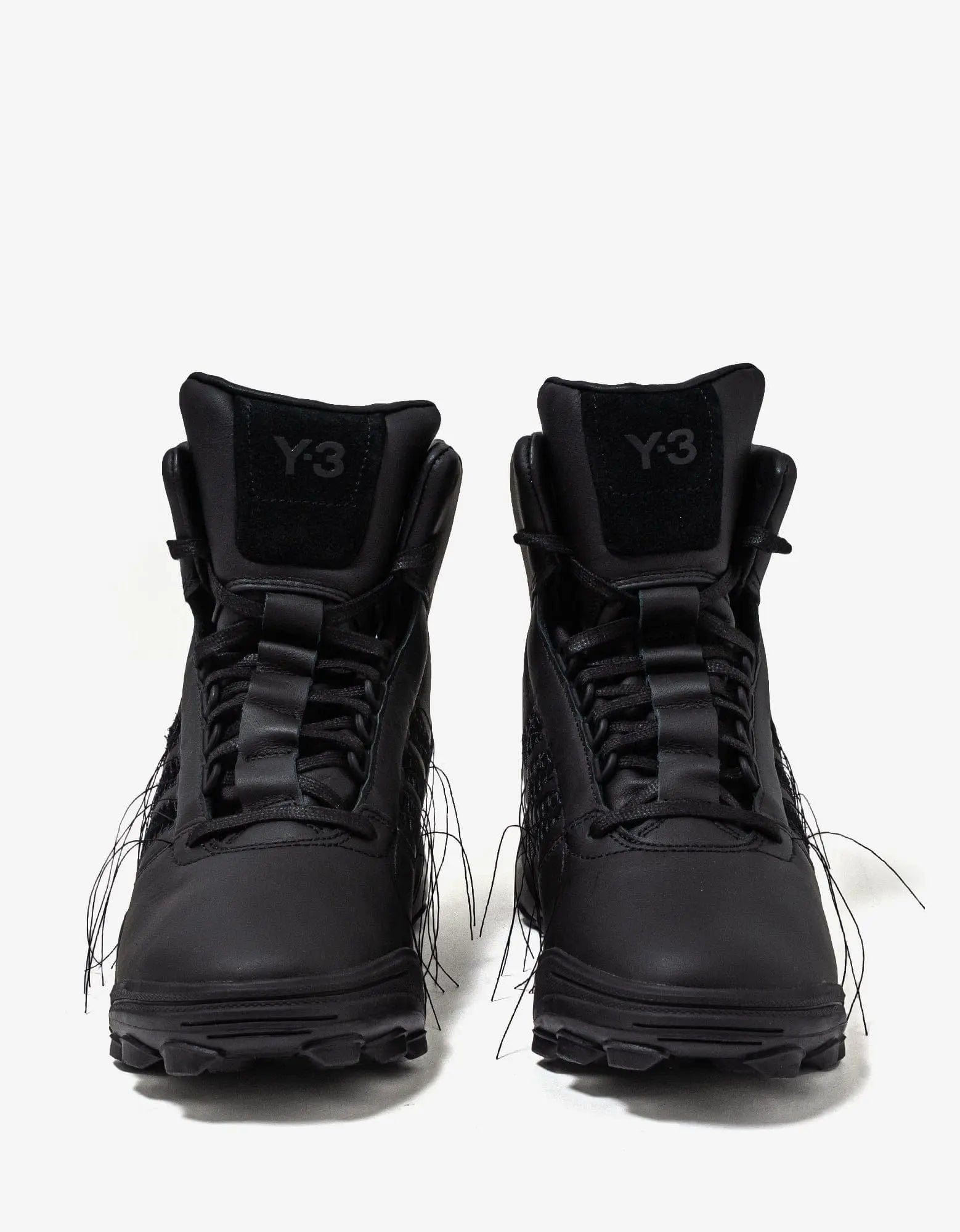 Y-3 Black Stitch Stripes GSG9 Trainers - 4