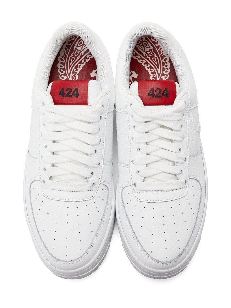White Low Sneakers 5