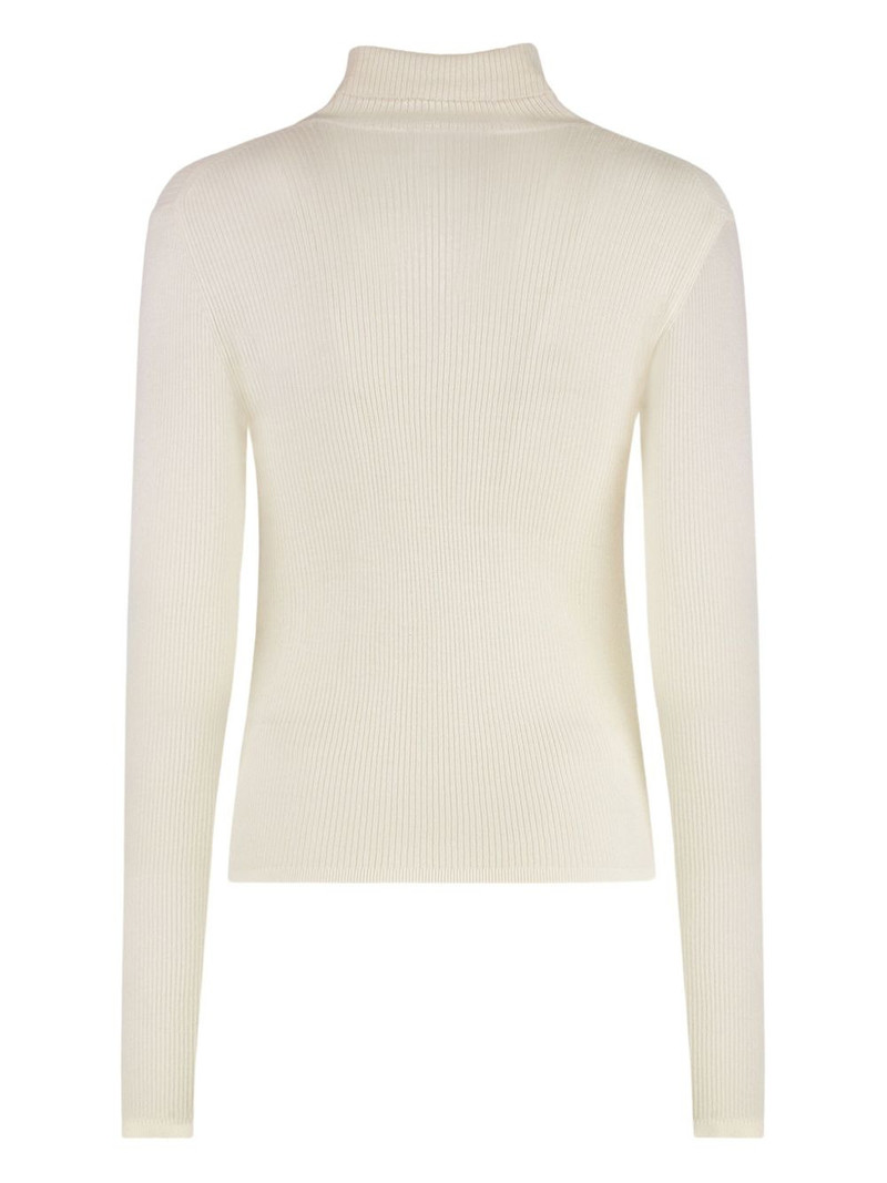 SABLYN ribbed turtleneck sweater outlook
