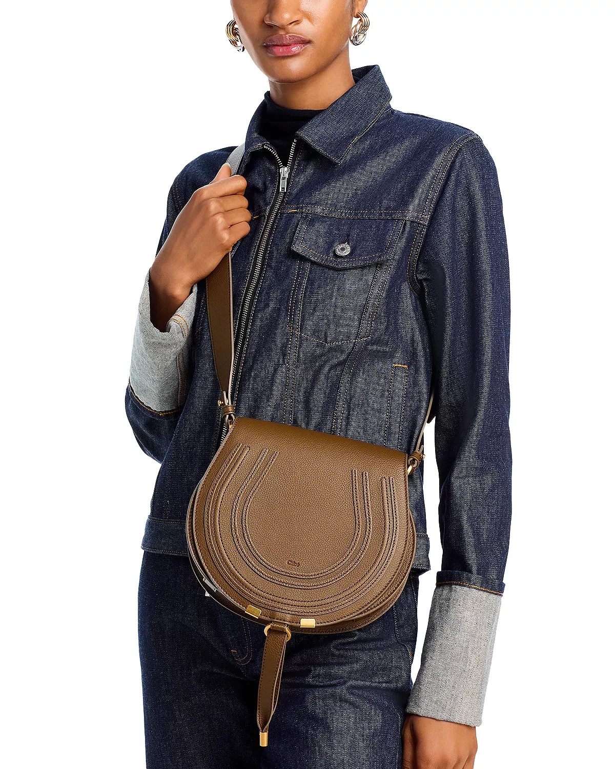 Marcie Medium Leather Crossbody - 2
