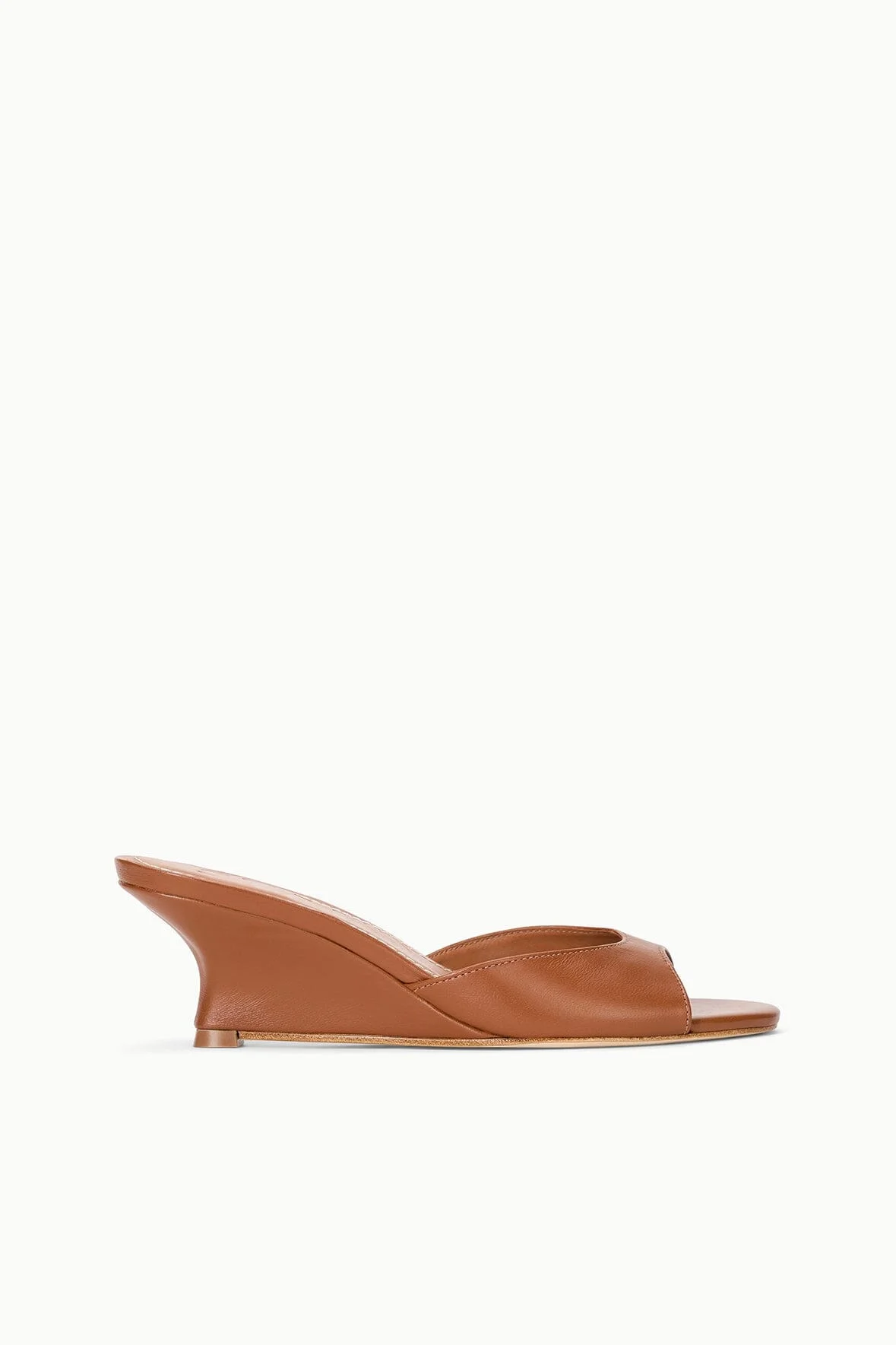 STAUD BRIGITTE WEDGE TABAC - 1