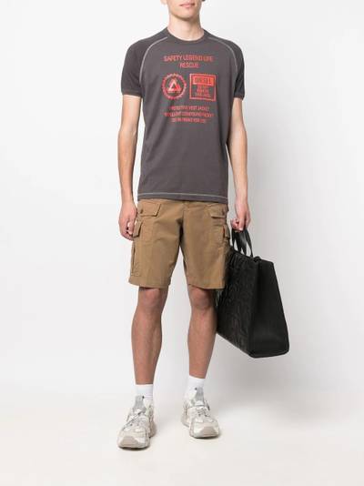 Diesel graphic-print cotton T-Shirt outlook