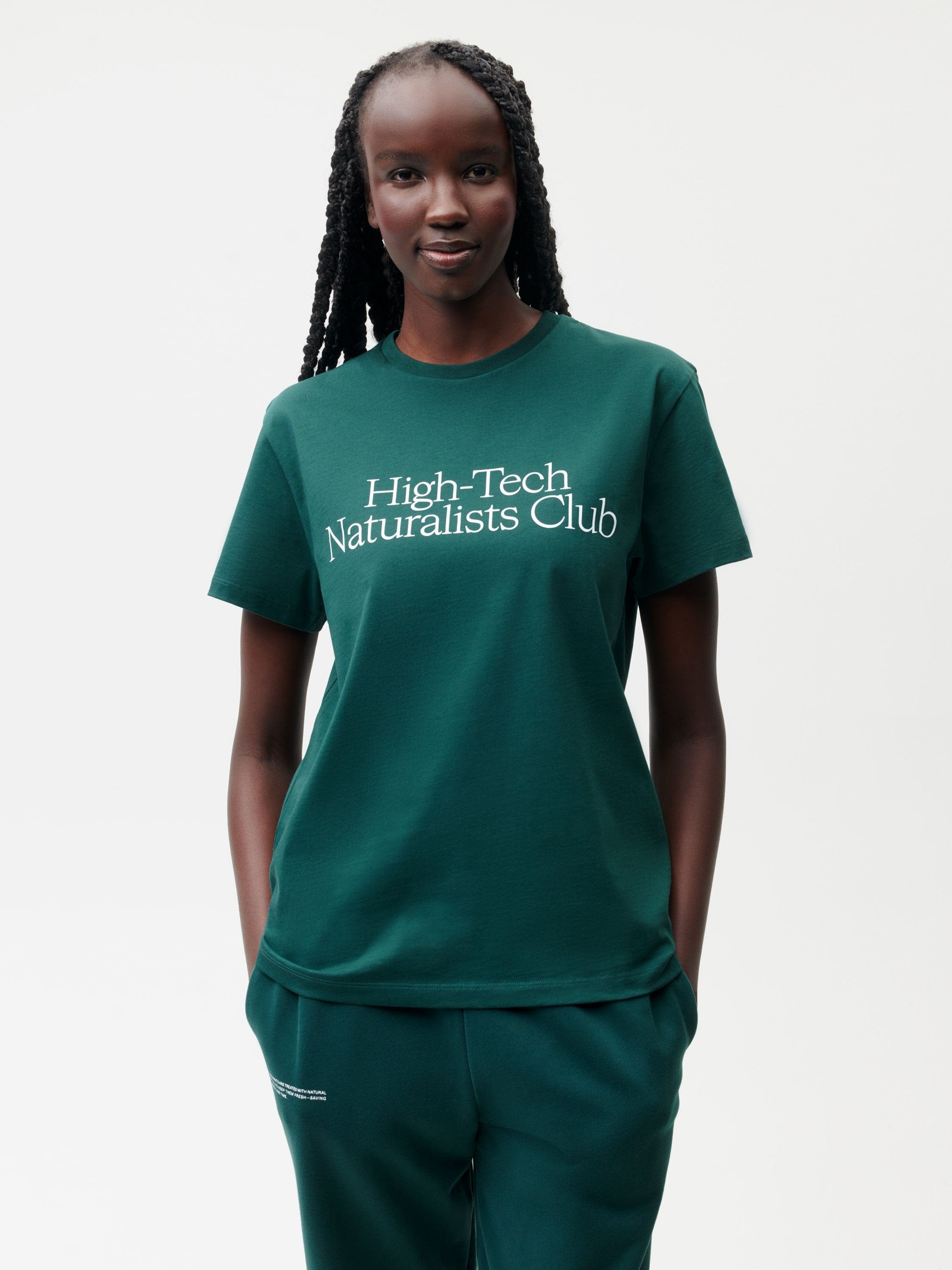 Womens High-Tech Naturalists Club T-shirt - Foliage Green - 2