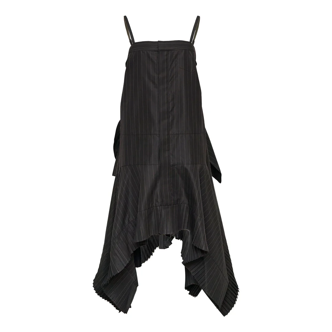 Chalk Stripe Dress - 1