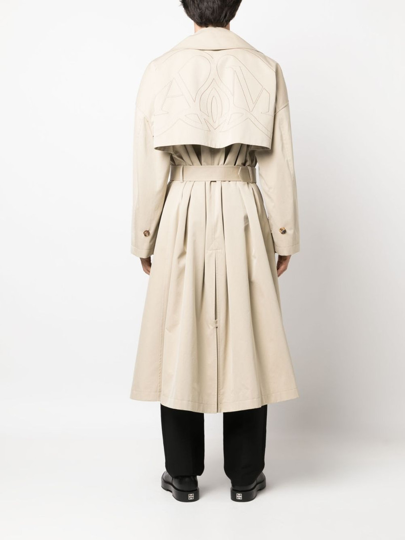 double-breasted trench coat 4