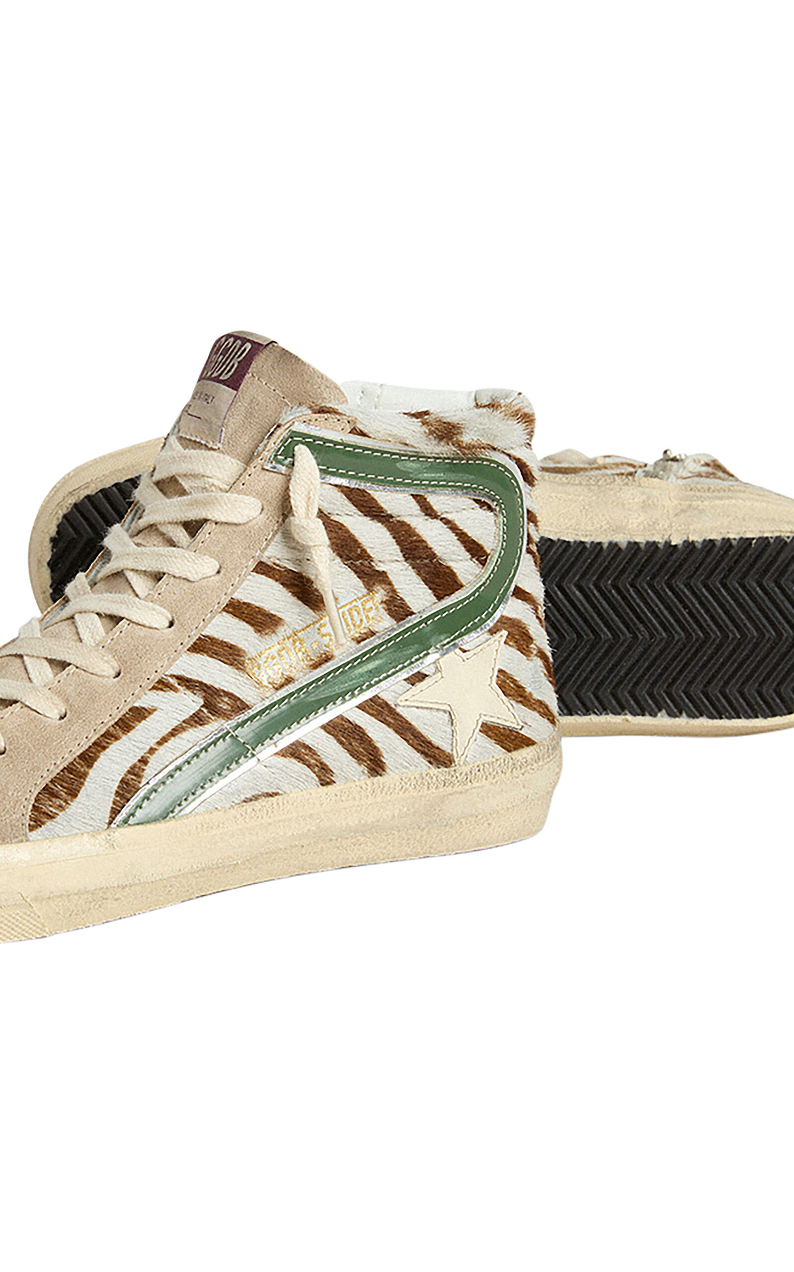 Slide Calf Hair High-Top Sneaker multi - 5
