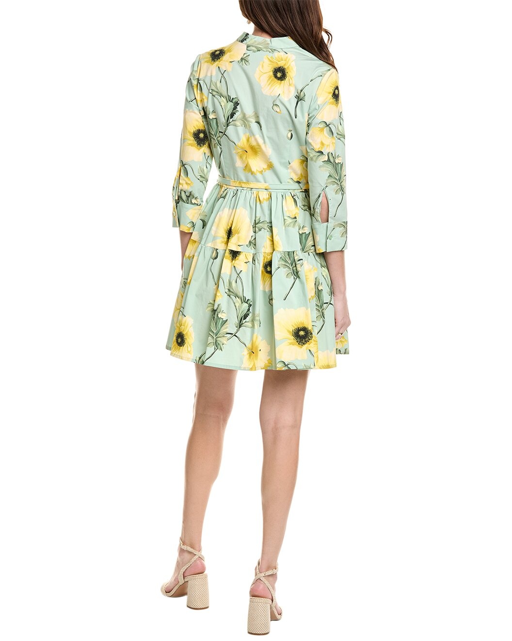 Oscar de la Renta Tiered Shirtdress - 2