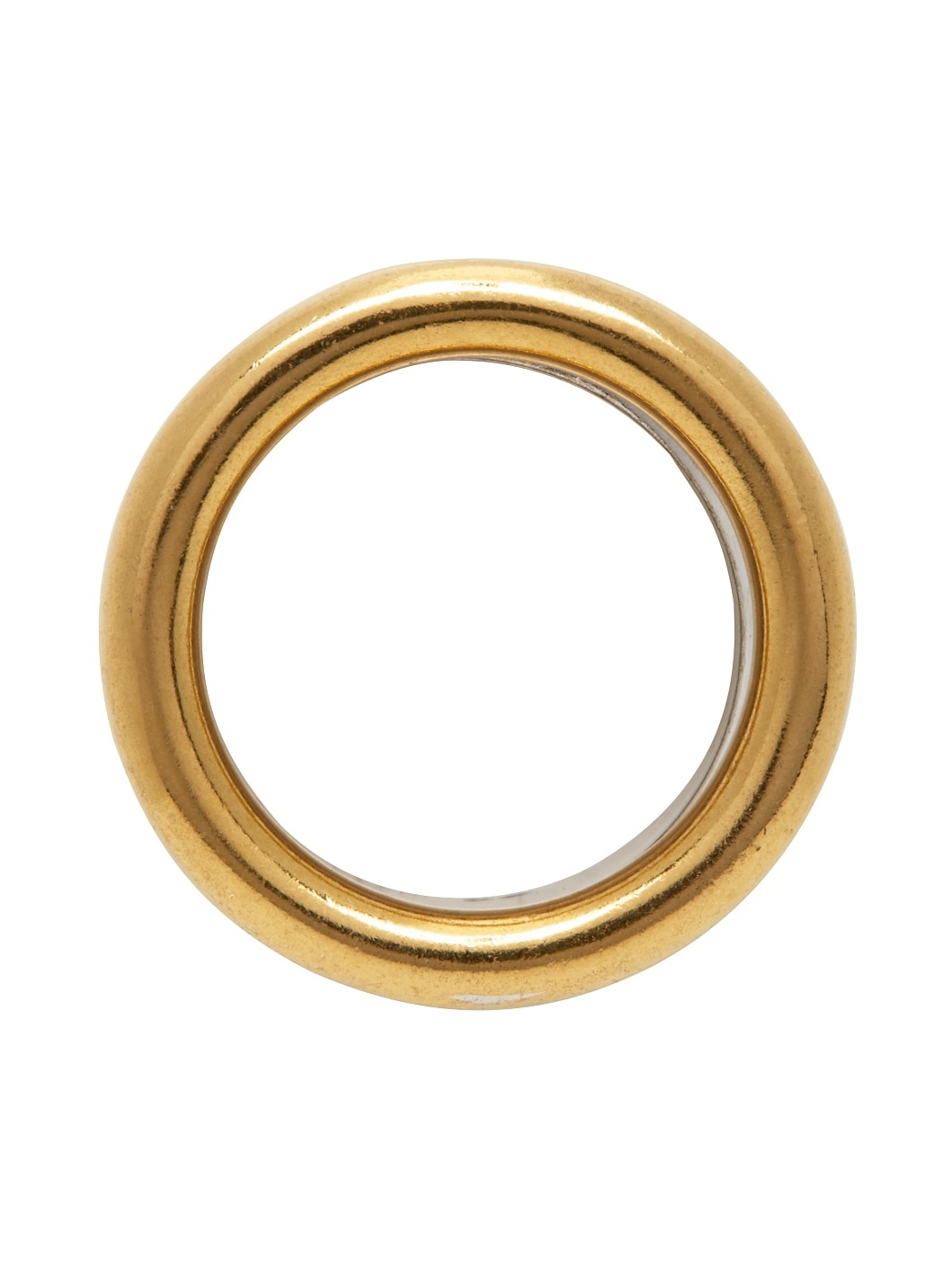 Silver & Gold Nappa Knot Ring - 3