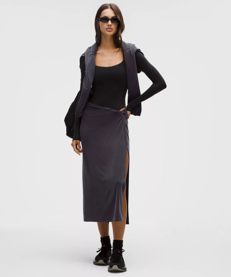 Drapey Softstreme Midi Skirt 1