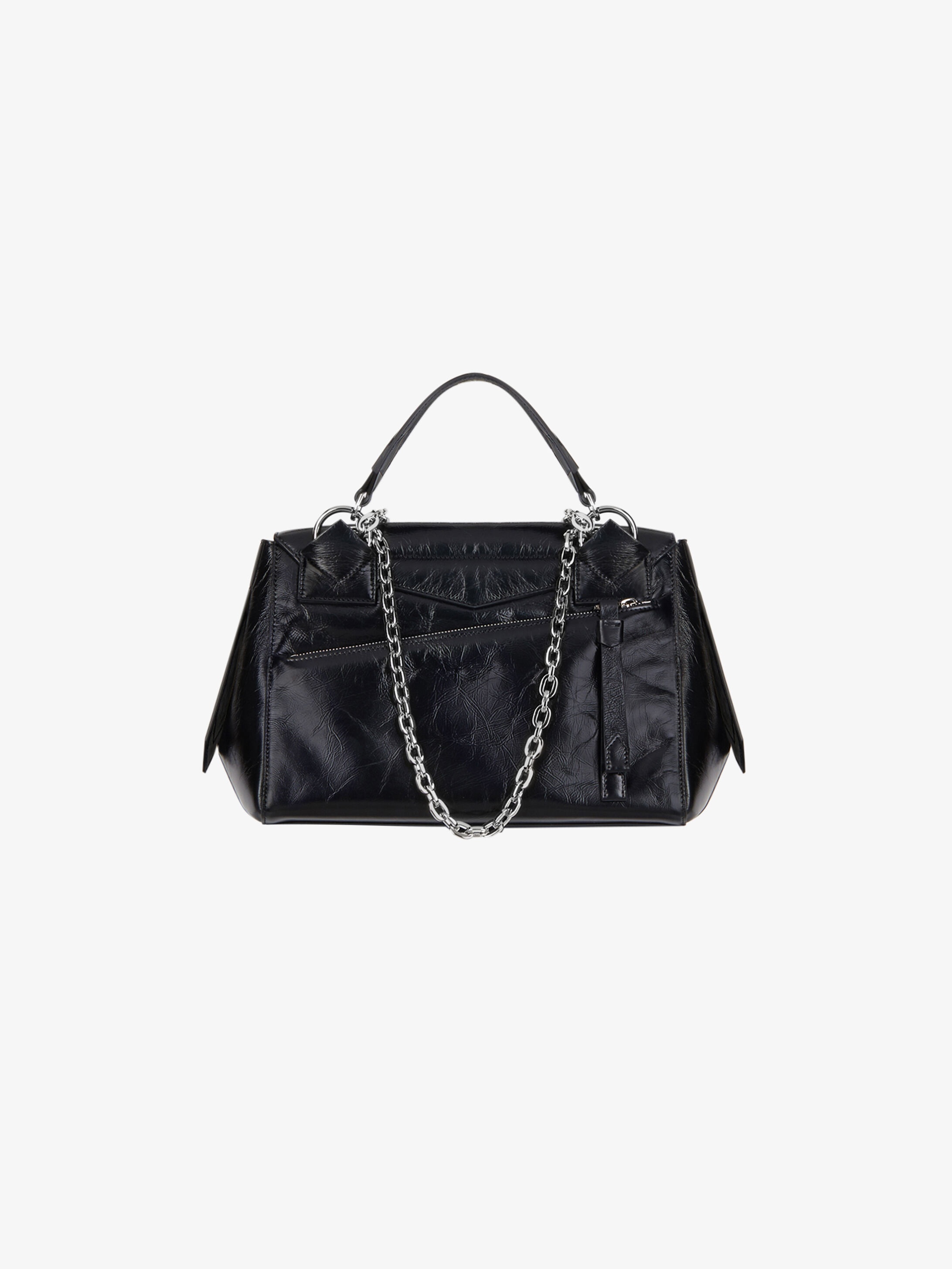 Medium ID bag in aged leather - 6