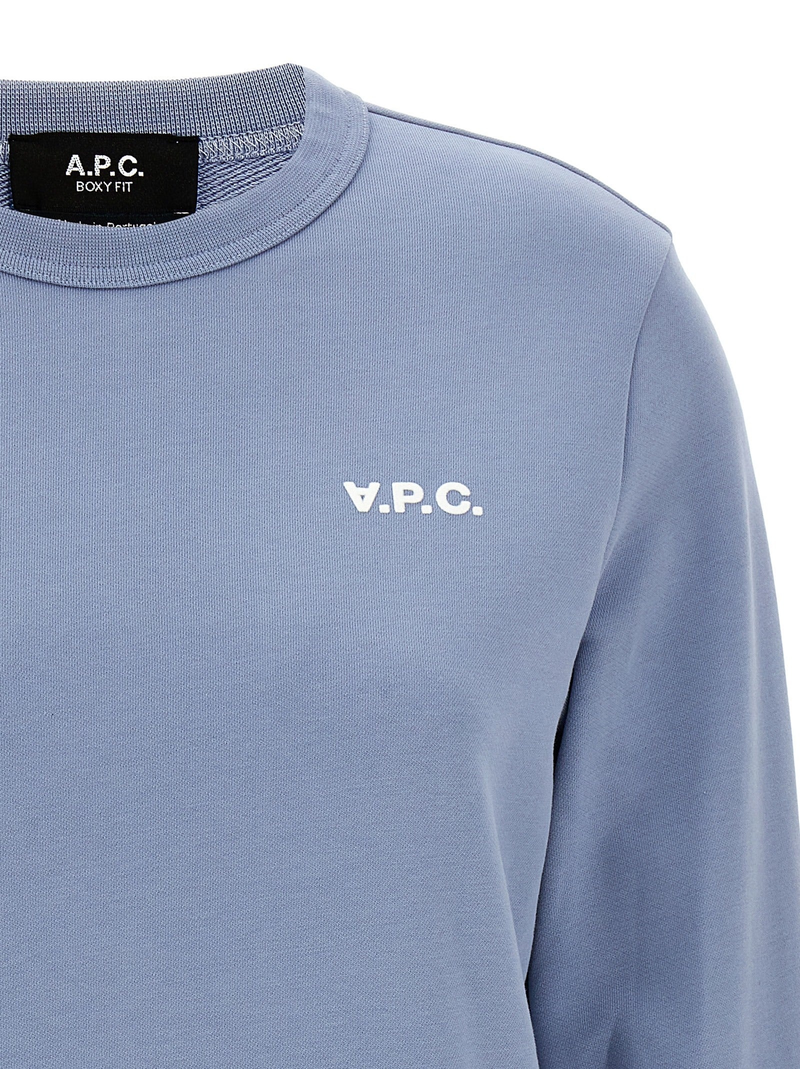 Boxy Petit Vpc Sweatshirt Light Blue - 3