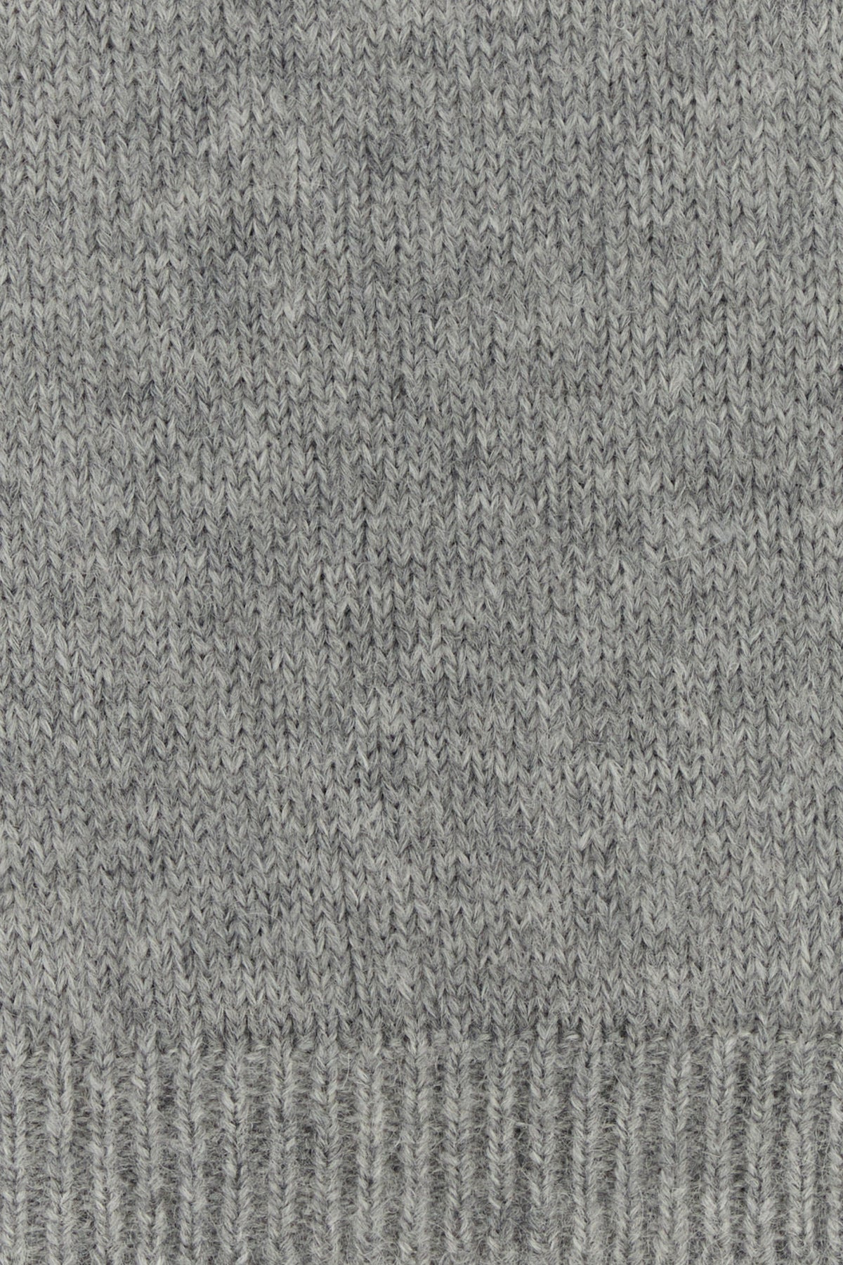 Grey alpaca blend oversize sweater - 3