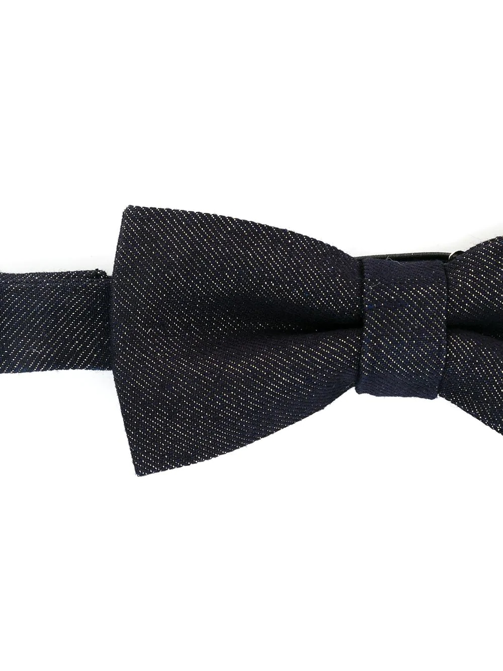 metallic-thread bow tie - 2