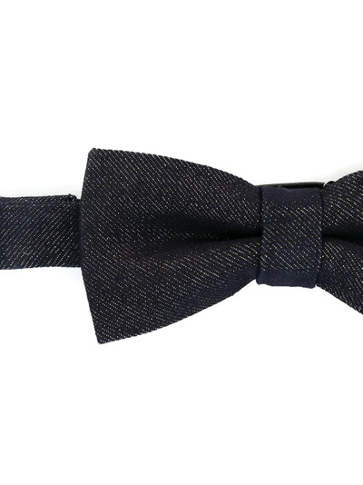 DSQUARED2 metallic-thread bow tie outlook