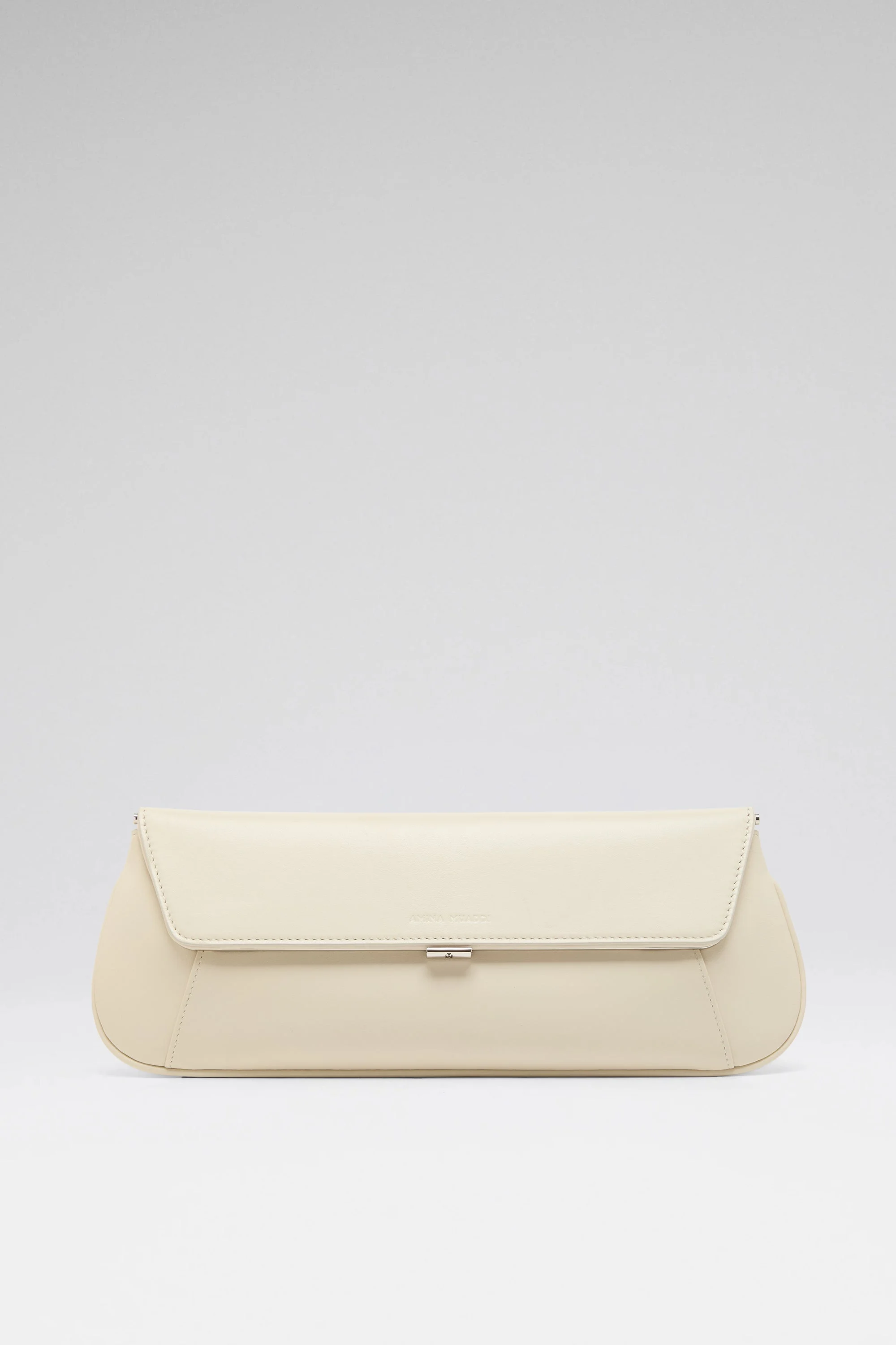 AMI CLUTCH ALMOND NAPPA - 1