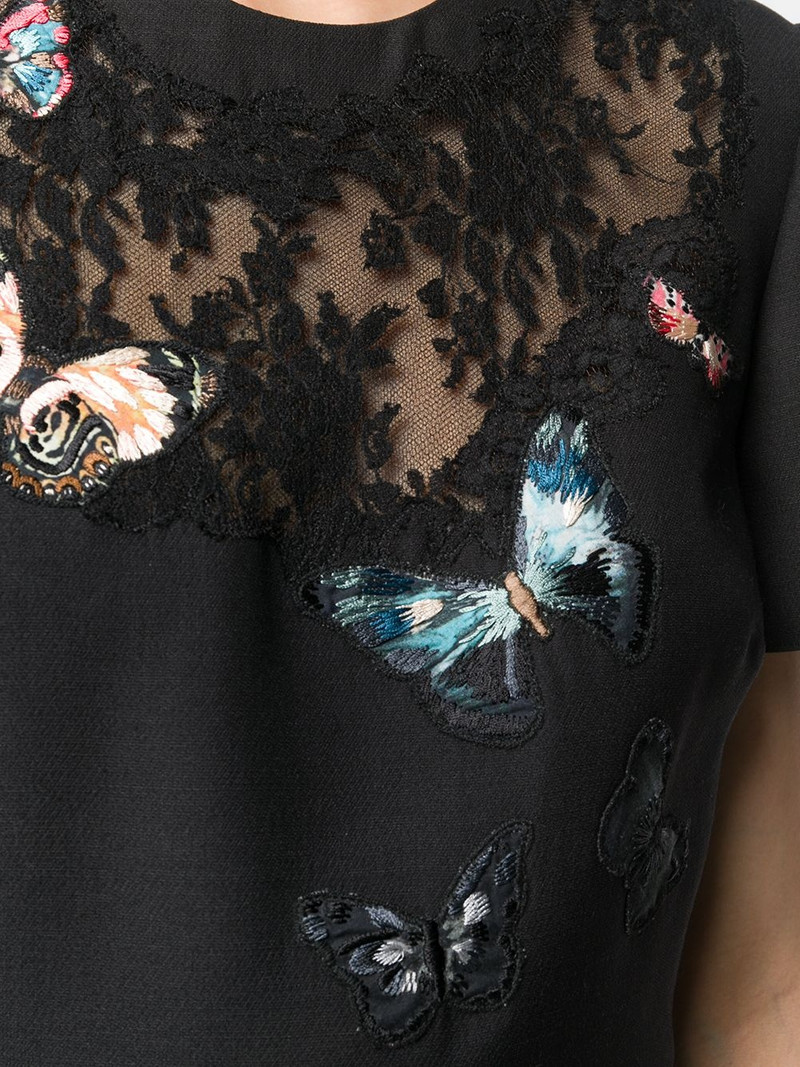 embroidered crêpe couture dress 5