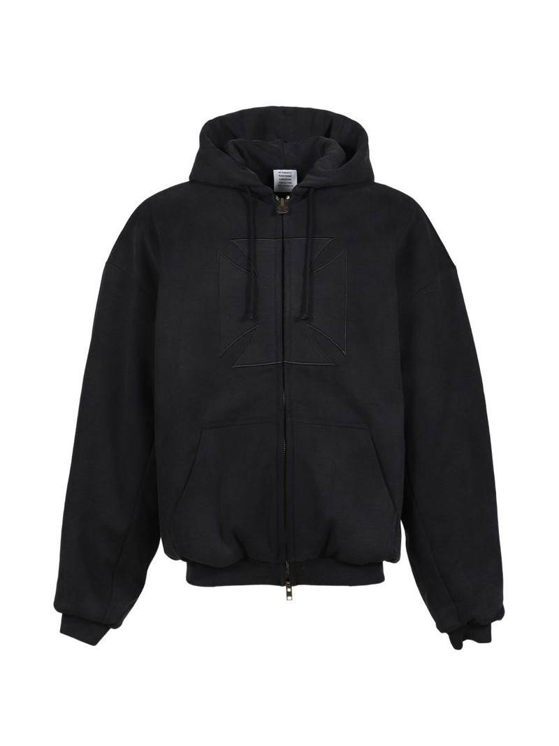 embridered cross hoodie 1