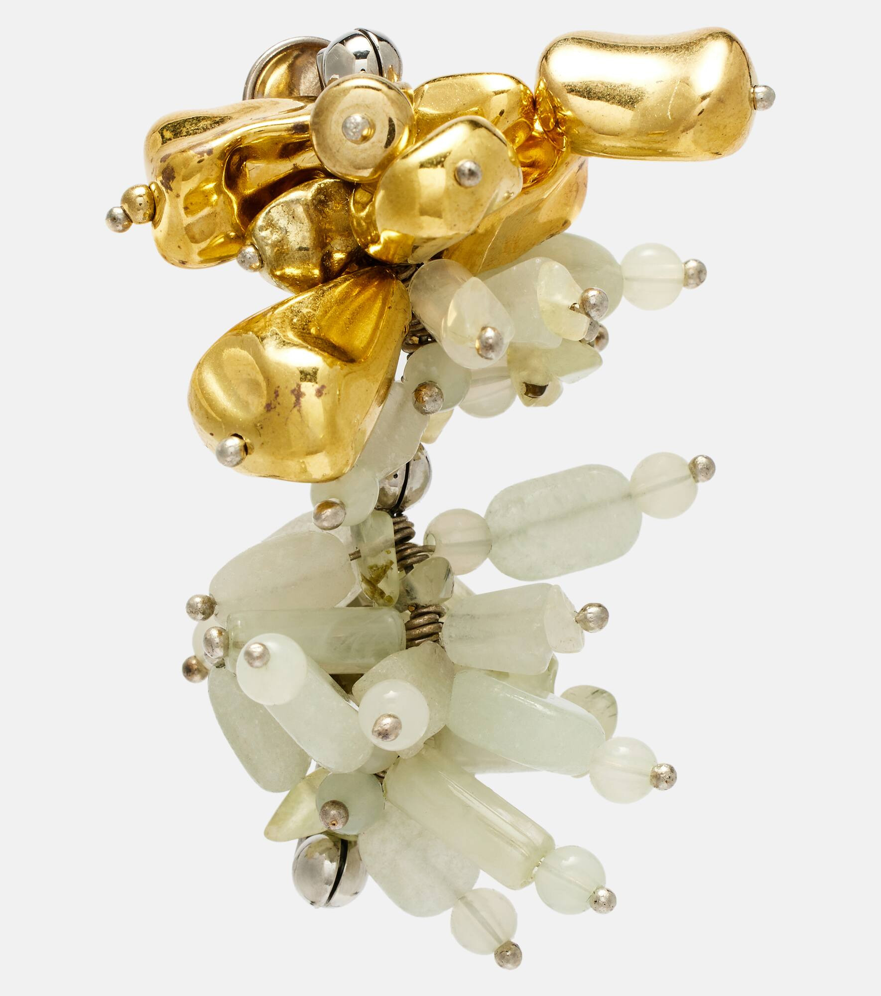 Embellished drop earrings - 2
