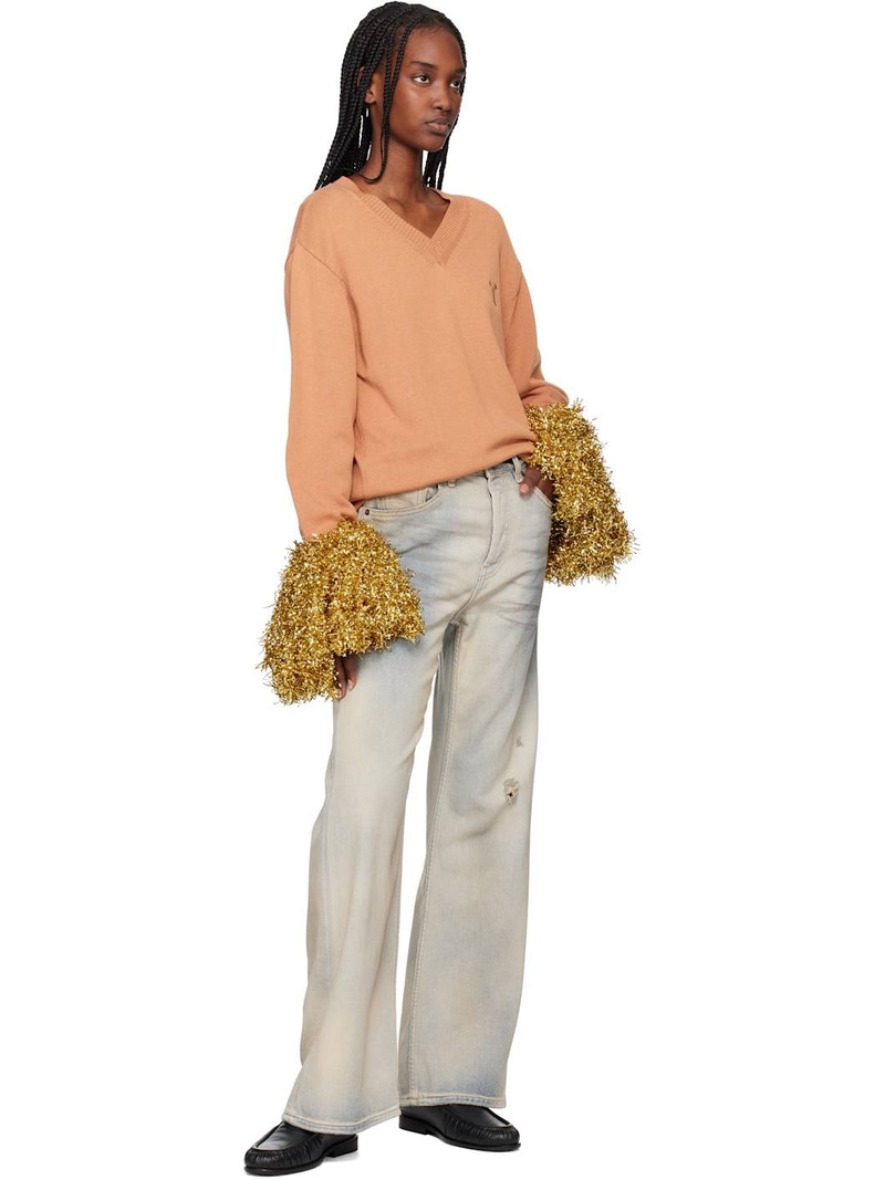 doublet Tan Cheerleading Pompon 스웨터 outlook