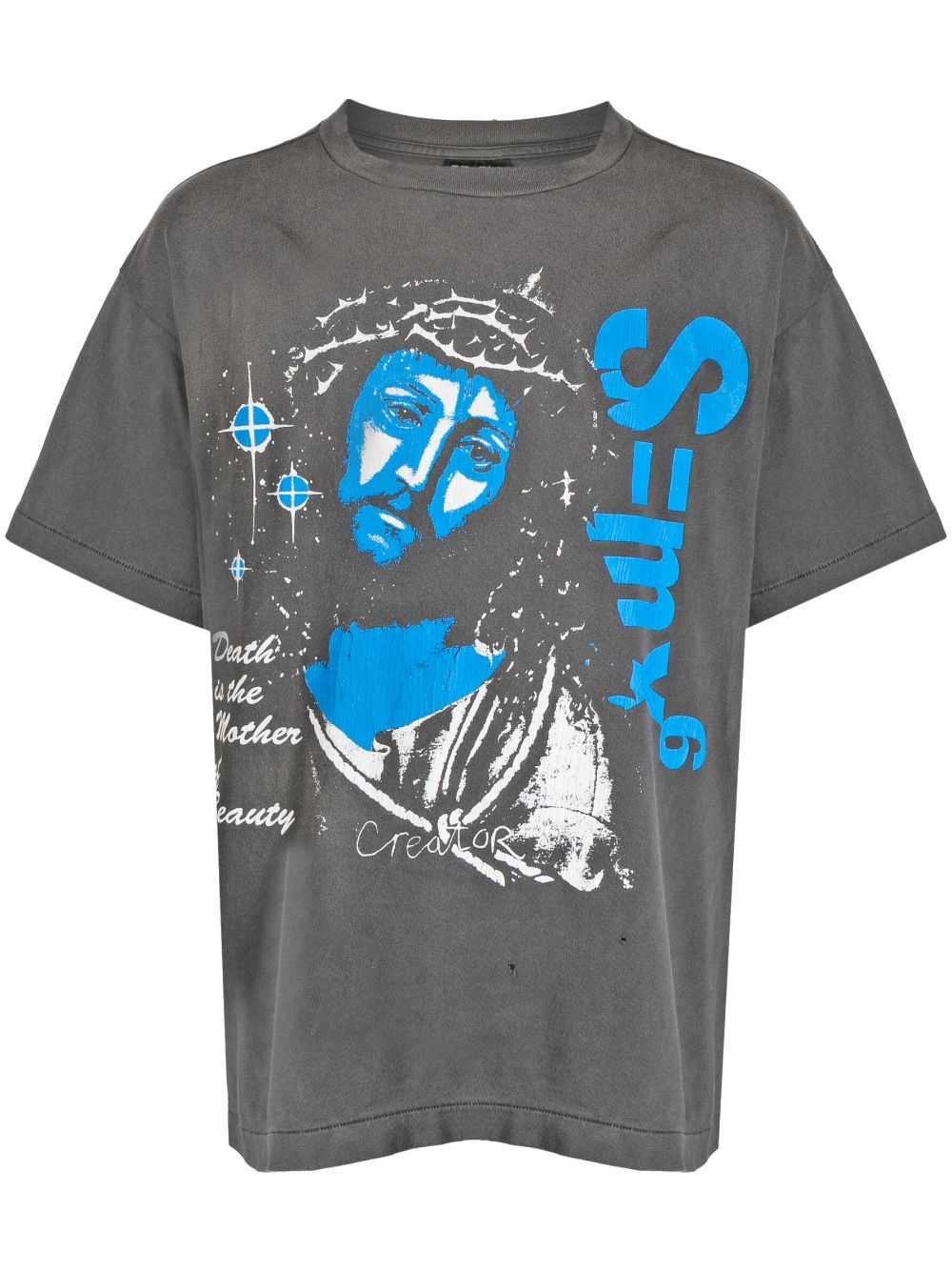 graphic-print short-sleeve T-shirt - 1