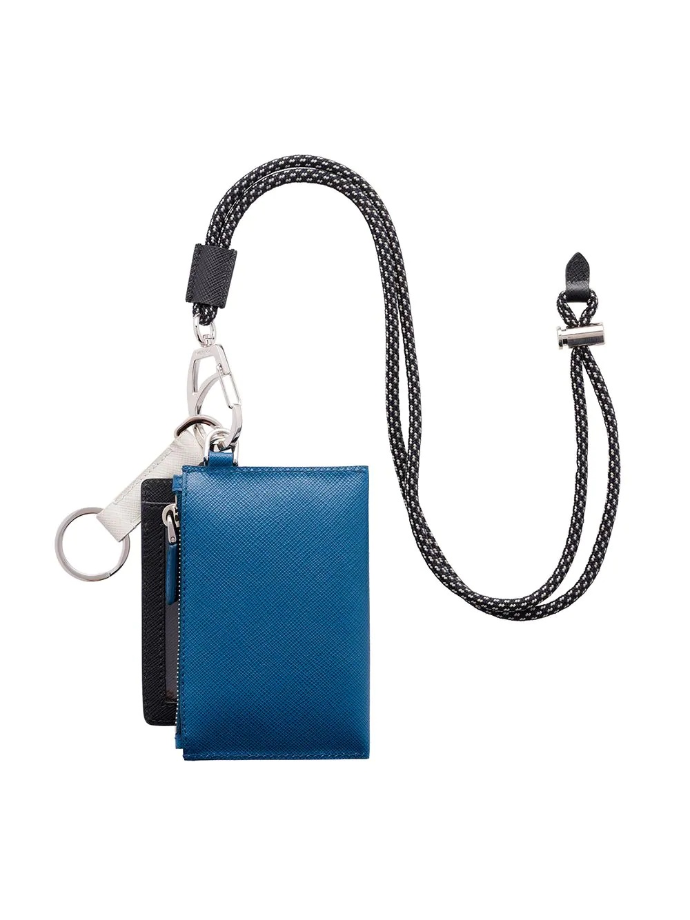 Saffiano leather keychain trick - 2