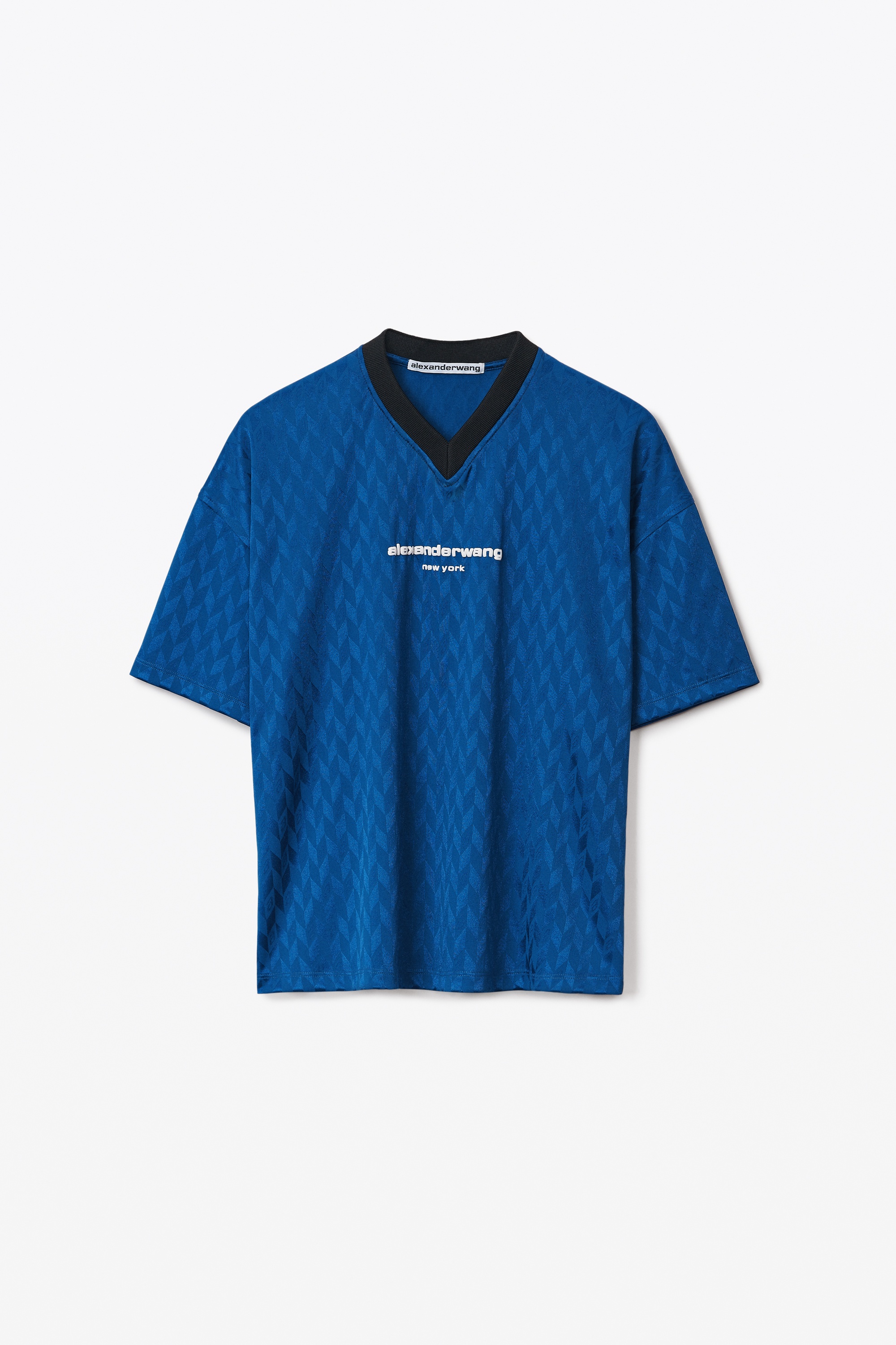 SHORT-SLEEVE SOCCER JERSEY IN JACQUARD - 1