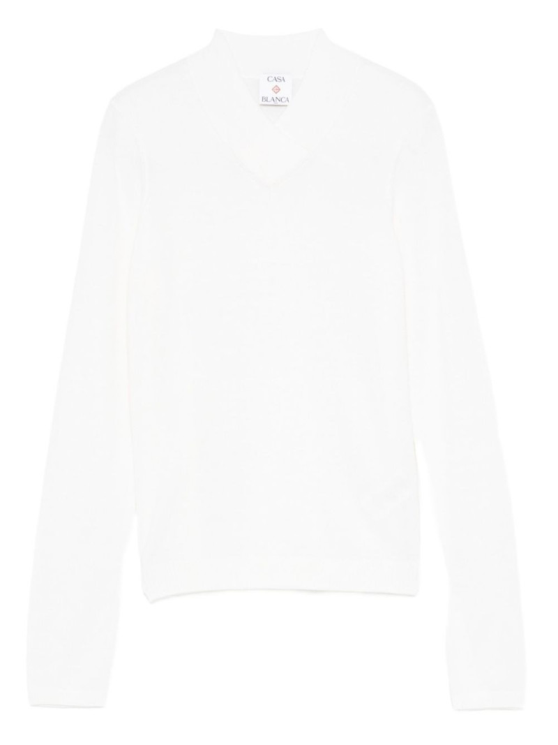 v-neck long-sleeve t-shirt 1