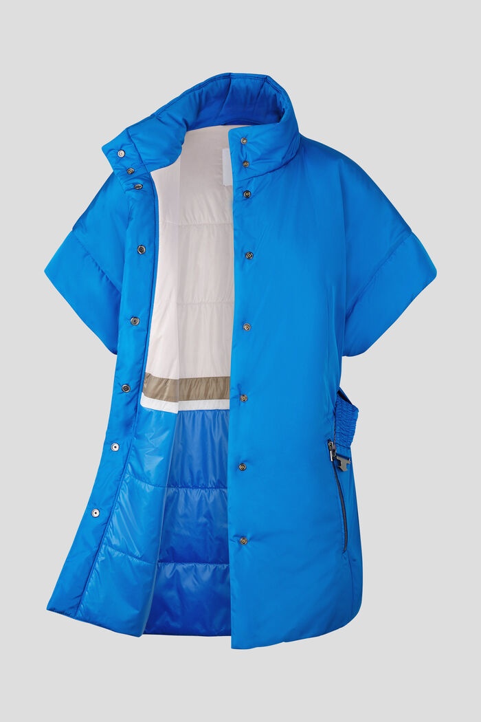 Amira Short-sleeved waistcoat in Azure blue - 7