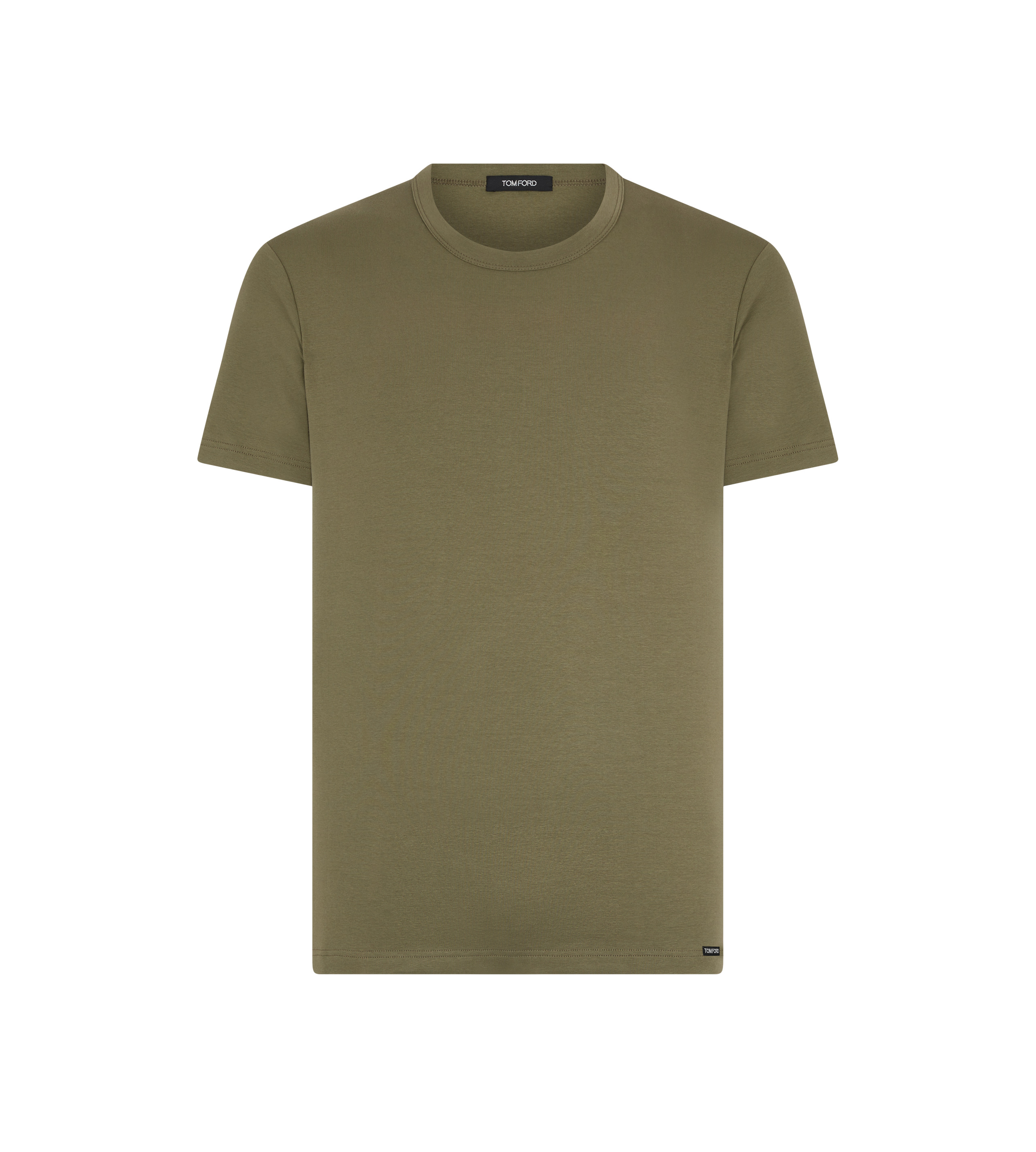 COTTON CREWNECK T-SHIRT - 1