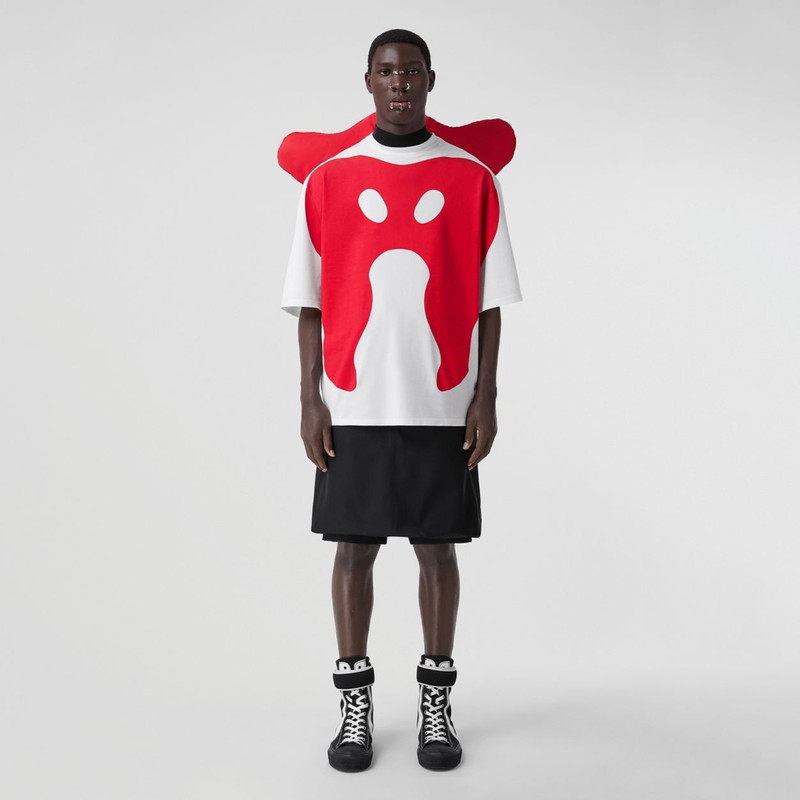 Panel Detail Grain de Poudre Wool Shorts 5