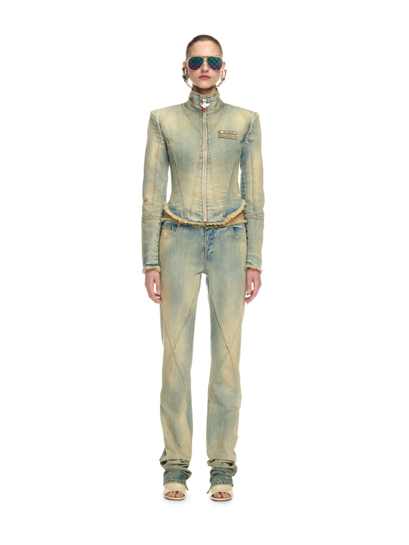 Off-White Blue Jane Denim Pants outlook