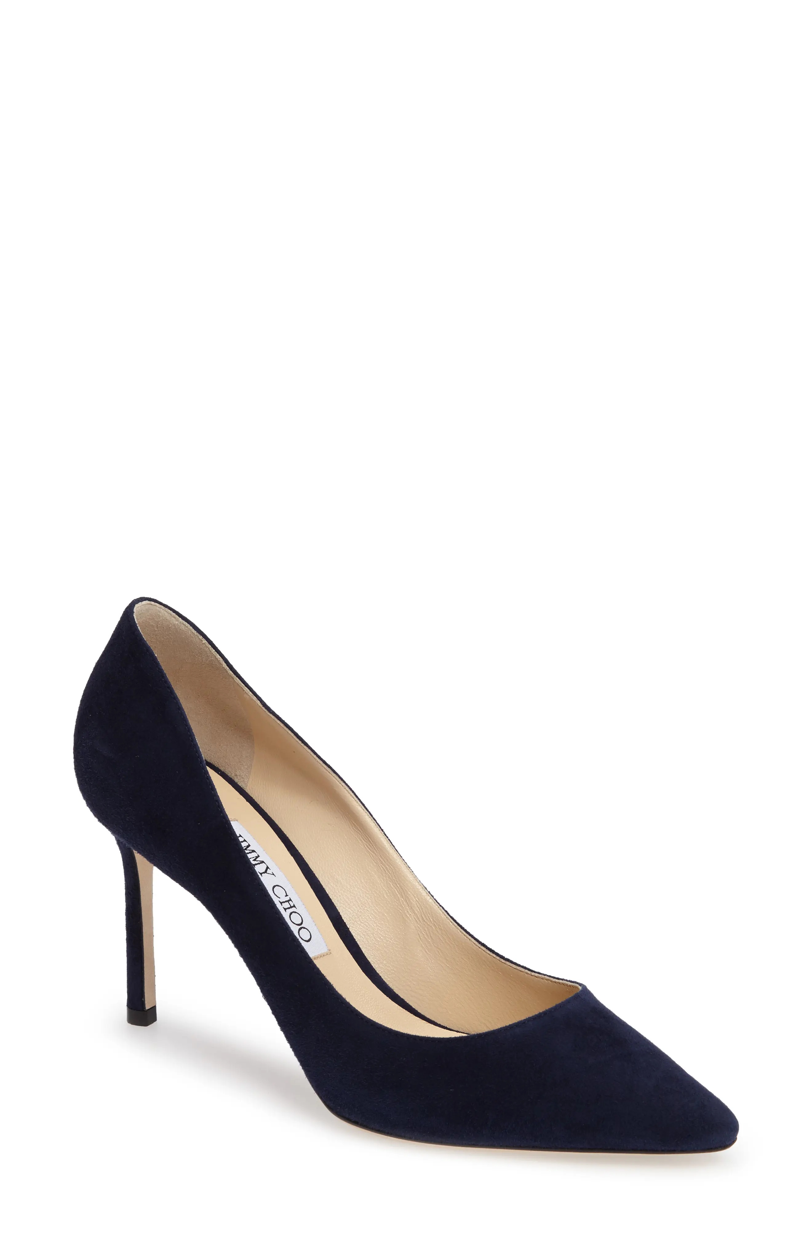 Romy 85 Suede Pump - 1