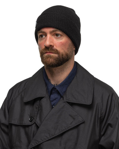 Engineered Garments Wool Watch Cap R07 Black outlook