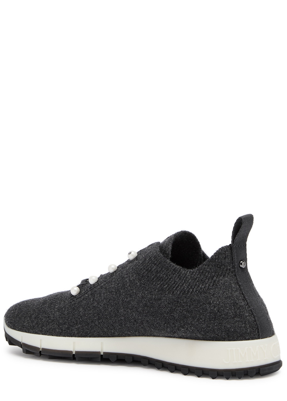 Jimmy Choo Veles Knitted Cashmere Trainers - 2