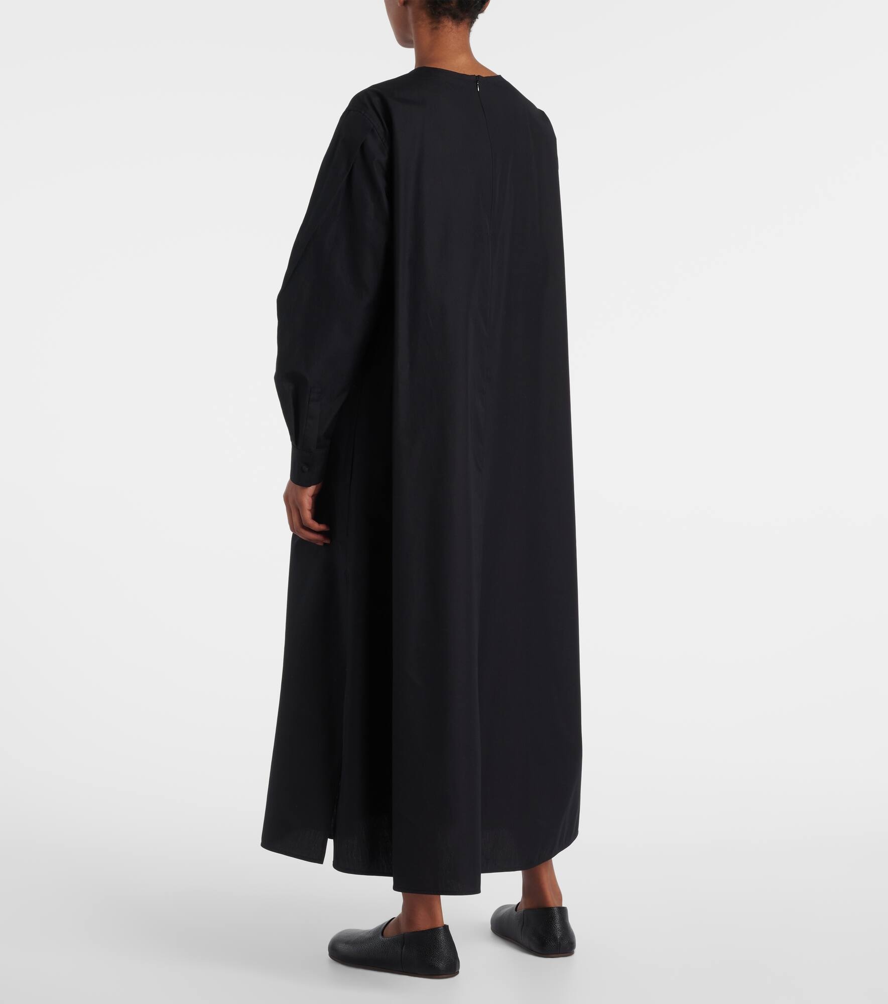 Liriche cotton poplin midi dress - 3