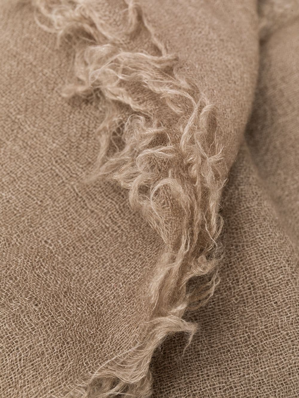 fringed hem scarf - 3