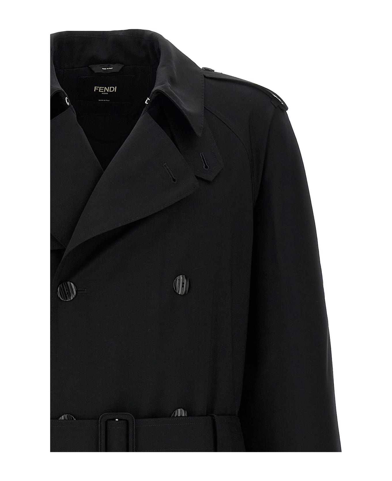Wool Trench Coat - 3