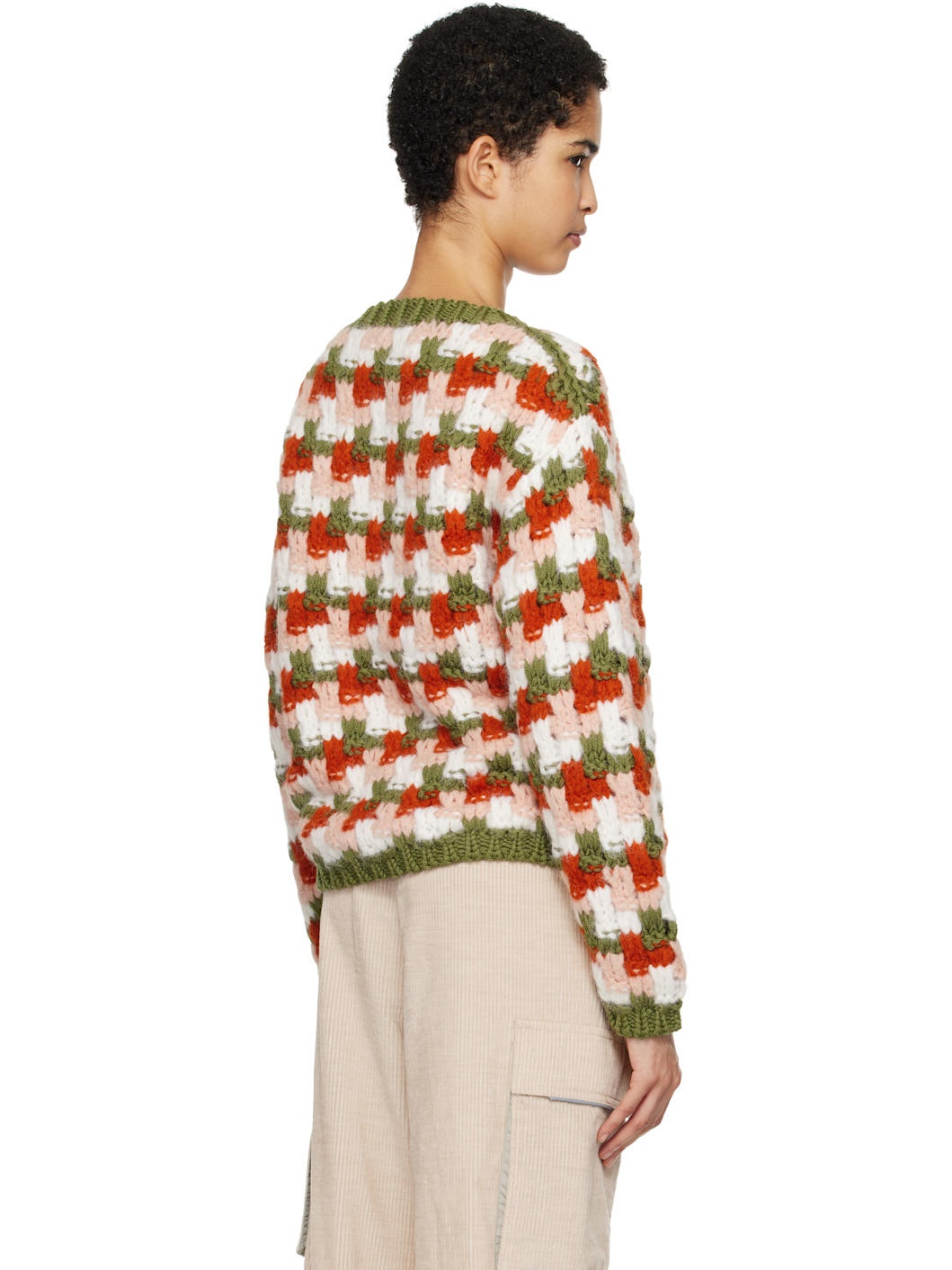 Multicolor Wool & Alpaca Sweater - 3