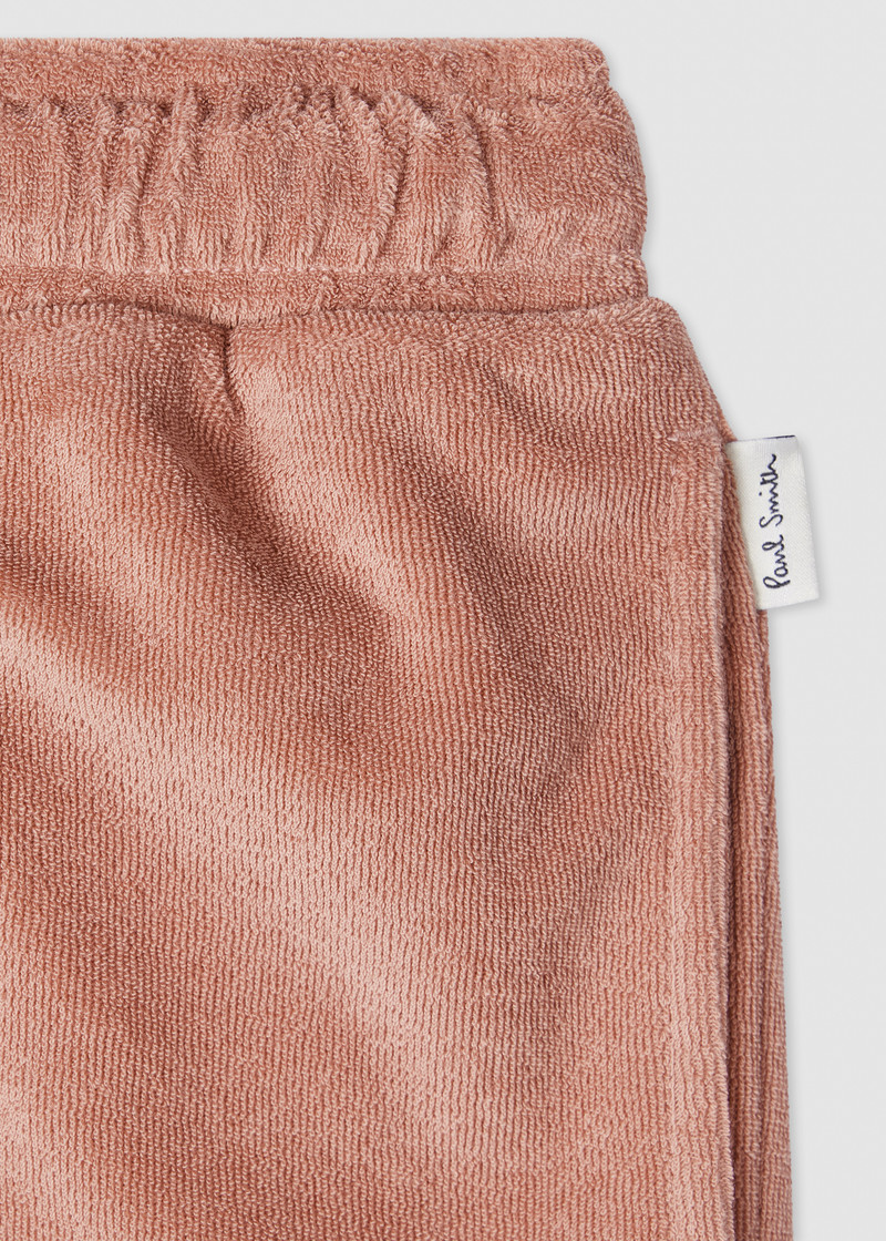 Women's Peach Towelling Lounge Set 5