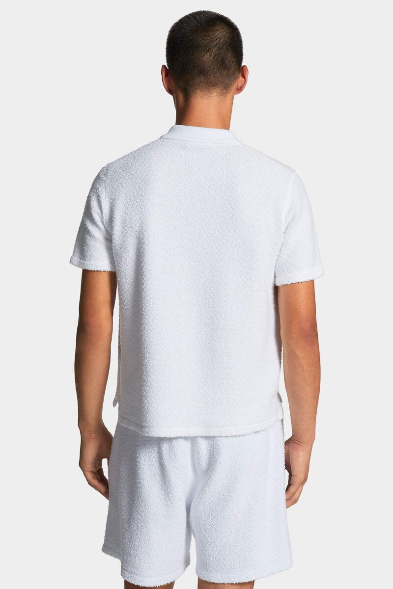 DYED TENNIS FIT POLO SWEATSHIRT - 4
