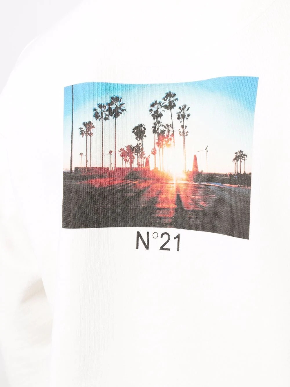 rear logo-print sweatshirt - 5