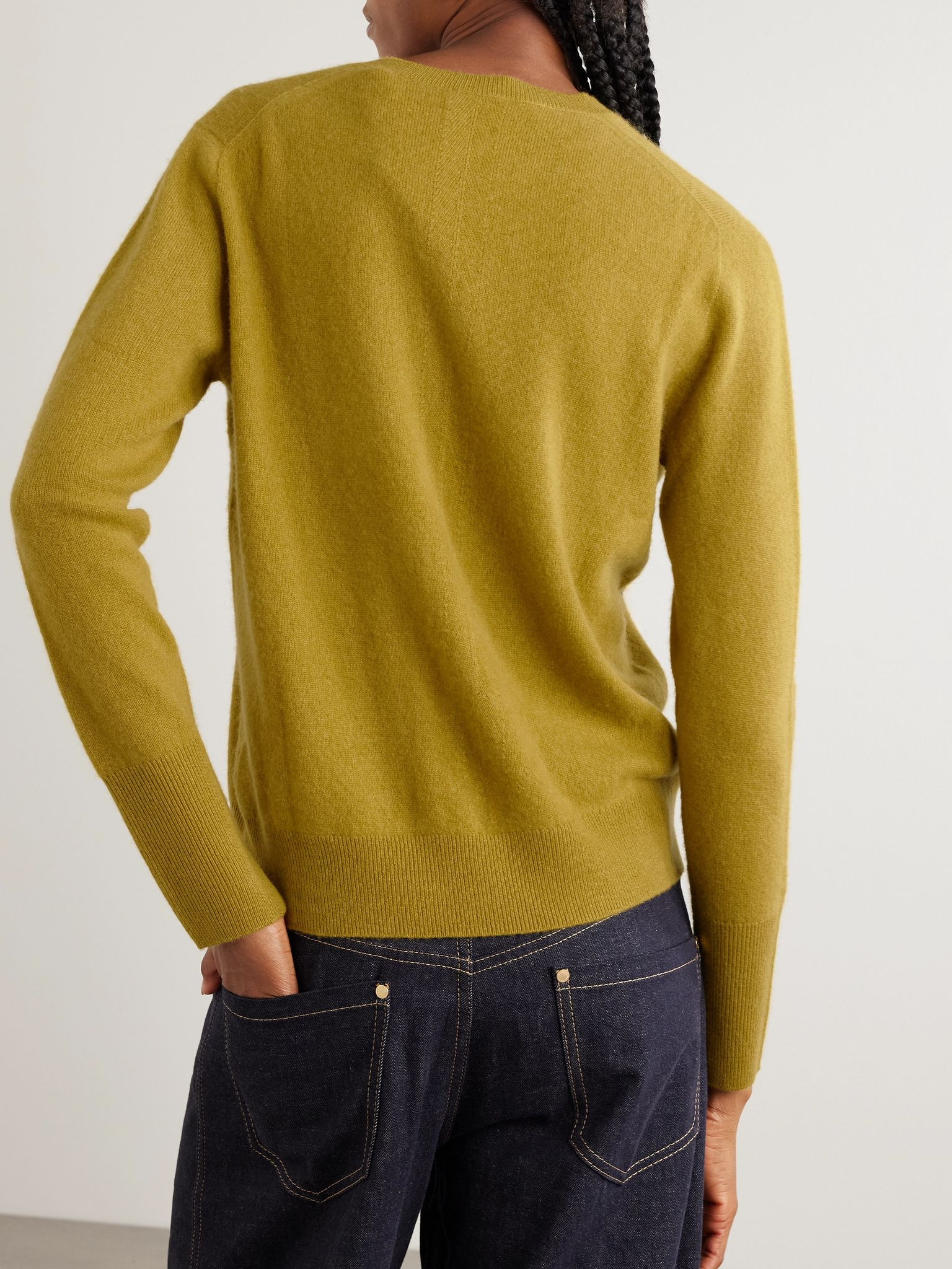 Cashmere sweater Mustard - 3
