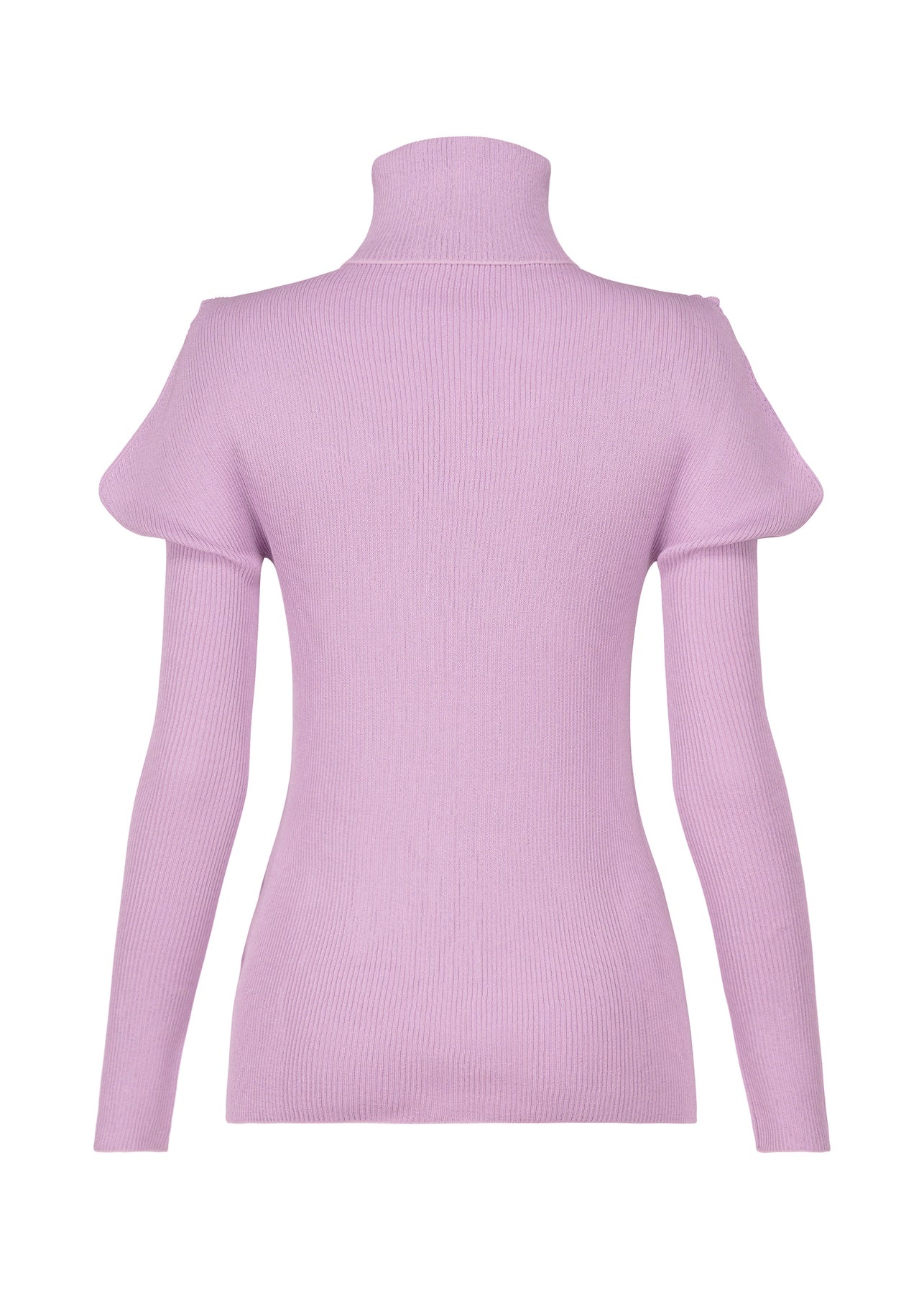 FLAT RIB KNIT BLOUSE - 2